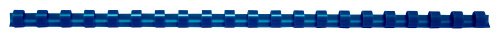 Texet 78247b Klemmschienen Kamm Kunststoff 30 Blatt 6 mm für 21 Ringe Pack 100 Blau von Texet