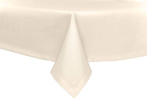 TextilDepot24 4 Servietten mit Fleckschutz Farbe weiß Größe wählbar Kuvertsaum pflegeleicht wasserabweißend (50 x 50 cm - 4 Stück, Champagner) von TextilDepot24