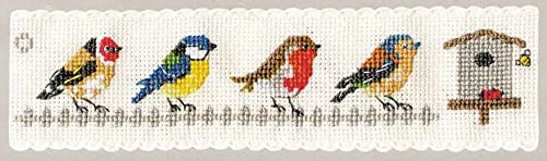 Textile Heritage Kreuzstich-Set, Motiv: Gartenvögel von Textile Heritage