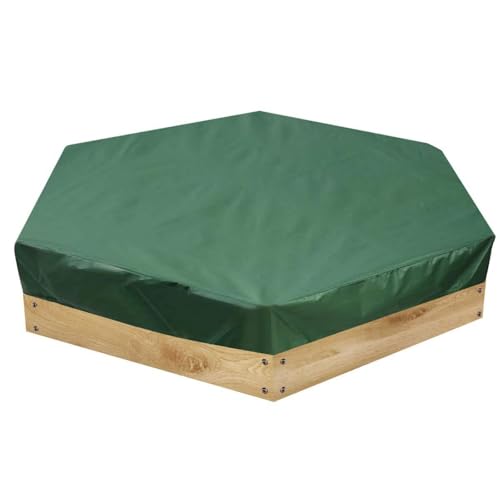 Sechseckige Sandkastenabdeckung, Oxford-Stoff, staubdicht und wasserdicht, Sandkasten-Poolschutz Sechseckige Sandkastenabdeckung, Oxford-Stoff, staubdicht und wasserdicht, Sandkasten-Poolschutz von Texvora