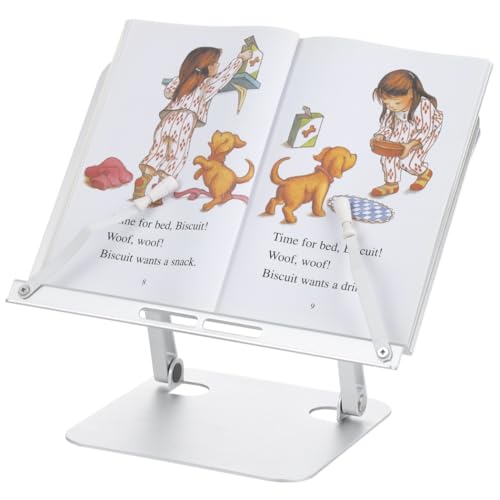 Verstellbarer Buchständer zum Lesen, Schreibtisch-Buchhalter, tragbarer Laptop-Ständer mit Verlängerungsarmen Verstellbarer Buchständer zum Lesen, Schreibtisch-Buchhalter, tragbarer Laptop-Ständer mit Verlängerungsarmen von Texvora