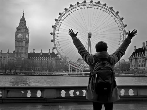 Big Ben Diamond Painting Erwachsene Diamond Painting Grau 5D Runder Full Drill Diamanten Malerei Stickerei Kreuzstich Bastelset Kits für Anfänger und Kinder, Geschenke Home Wand Dekor 70x90cm,Model182 Big Ben Diamond Painting Erwachsene Diamond Painting Grau 5D Runder Full Drill Diamanten Malerei Stickerei Kreuzstich Bastelset Kits für Anfänger und Kinder, Geschenke Home Wand Dekor 70x90cm,Model182 von Tgllzzca