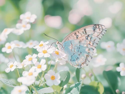 Diamond Painting Schmetterling Diamond Painting Erwachsene Blumen, DIY Runder Full Drill Anfänger Diamant Kreuzstich Kunsthandwerk, Mosaikherstellung für Erwachsene Home Wand Dekor 70x90cm, Model181 Diamond Painting Schmetterling Diamond Painting Erwachsene Blumen, DIY Runder Full Drill Anfänger Diamant Kreuzstich Kunsthandwerk, Mosaikherstellung für Erwachsene Home Wand Dekor 70x90cm, Model181 von Tgllzzca