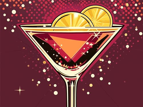 Diamond Painting Weinglas Diamond Painting Erwachsene Geometrie, DIY Runder Full Drill Anfänger Diamant Kreuzstich Kunsthandwerk, Mosaikherstellung für Erwachsene Home Wand Dekor 20x30cm, Model196 Diamond Painting Weinglas Diamond Painting Erwachsene Geometrie, DIY Runder Full Drill Anfänger Diamant Kreuzstich Kunsthandwerk, Mosaikherstellung für Erwachsene Home Wand Dekor 20x30cm, Model196 von Tgllzzca