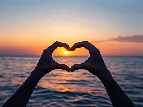 Ozean Diamond Painting Erwachsene Diamond Painting Liebe 5D Runder Full Drill Diamanten Malerei Stickerei Kreuzstich Bastelset Kits für Anfänger und Kinder, Geschenke Home Wand Dekor 50x70cm, Model185 Ozean Diamond Painting Erwachsene Diamond Painting Liebe 5D Runder Full Drill Diamanten Malerei Stickerei Kreuzstich Bastelset Kits für Anfänger und Kinder, Geschenke Home Wand Dekor 50x70cm, Model185 von Tgllzzca