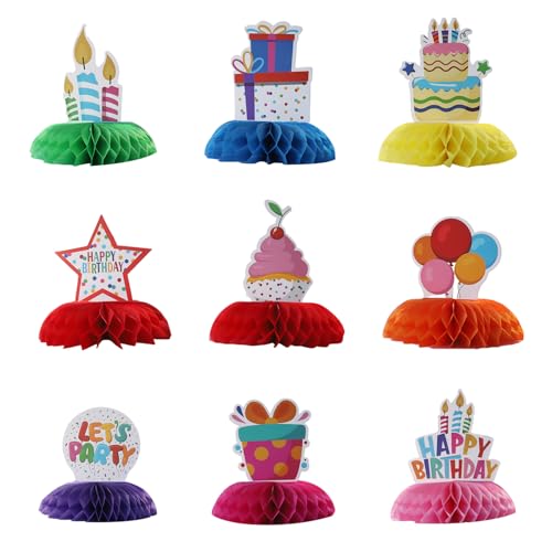 9 Stück Bienenwaben Tischdeko Geburtstag Happy Birthday Deko Waben Tischdekoration Party Deko Geburtstag Tischaufsätze Dekorationen Tisch Ornament für Jungen Mädchen Kindergeburtstag 9 Stück Bienenwaben Tischdeko Geburtstag Happy Birthday Deko Waben Tischdekoration Party Deko Geburtstag Tischaufsätze Dekorationen Tisch Ornament für Jungen Mädchen Kindergeburtstag von Tgsedr