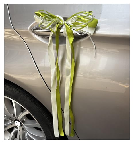 Grün Autoschleife Hochzeit 20 Stück 20 * 50cm Autoschmuck Schleifen Band Handgefertigt Antennenschleifen Stuhl Hochzeitsauto Deko Fertigschleife Rückspiegel Türgriff Dekoschleife Schultütenschleife Grün Autoschleife Hochzeit 20 Stück 20 * 50cm Autoschmuck Schleifen Band Handgefertigt Antennenschleifen Stuhl Hochzeitsauto Deko Fertigschleife Rückspiegel Türgriff Dekoschleife Schultütenschleife von ThaiRoot