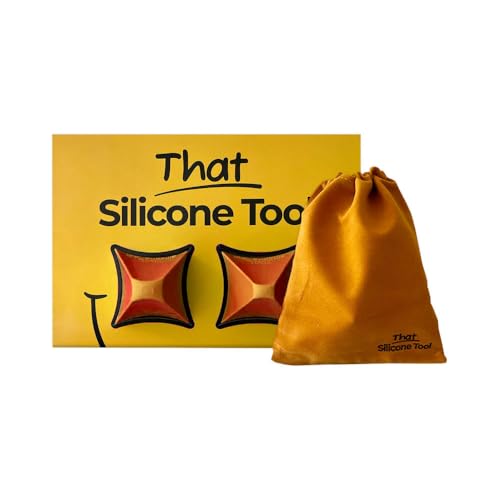 That Silicone Tool 2.0 Professionelles Silikon-Werkzeugset (6 mm bis 16 mm), inklusive Aufbewahrungstasche, Orange von That Silicone Tool