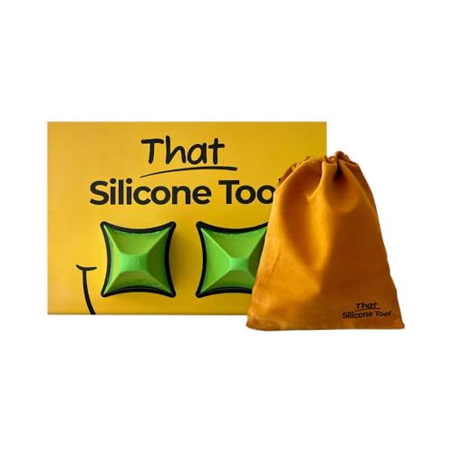 That Silicone Tool 2.0 Professionelles Silikon-Werkzeugset (6 mm bis 16 mm), inklusive Aufbewahrungstasche (grün) von That Silicone Tool
