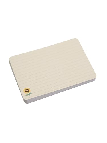 Karteikarte A6, 50 Stück, Pastell Karteikarte mit Motiv, Gelb, Pastell gelb, gerundete Ecken Karteikarte, liniert, Vokabel Lernen, TYJ Karteikarte A6, 50 Stück, Pastell Karteikarte mit Motiv, Gelb, Pastell gelb, gerundete Ecken Karteikarte, liniert, Vokabel Lernen, TYJ von That's your Journal