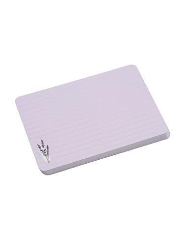 TYJ Pastell-Lila Karteikarte A6, 50 Stück, Motiv, gerundete Ecken, liniert, für Schule, Studium, Büro, Zuhause TYJ Pastell-Lila Karteikarte A6, 50 Stück, Motiv, gerundete Ecken, liniert, für Schule, Studium, Büro, Zuhause von That's your Journal