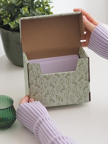 That's your Journal - Grüne A6 Karteikasten Box mit Blattmotiven - Für bis zu 225 Karteikarten That's your Journal - Grüne A6 Karteikasten Box mit Blattmotiven - Für bis zu 225 Karteikarten von That's your Journal