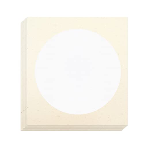 10 Blatt weiches Shikishi-Papier, vormontiertes Xuan-Papier, rohes chinesisches Kalligraphie-Rundpapier, leeres Sumie-Reispapier für Malerei, DIY, Handwerk, Graffiti, Wandkunst-Dekoration (Sheng Xuan 10 Blatt weiches Shikishi-Papier, vormontiertes Xuan-Papier, rohes chinesisches Kalligraphie-Rundpapier, leeres Sumie-Reispapier für Malerei, DIY, Handwerk, Graffiti, Wandkunst-Dekoration (Sheng Xuan von Thatyro