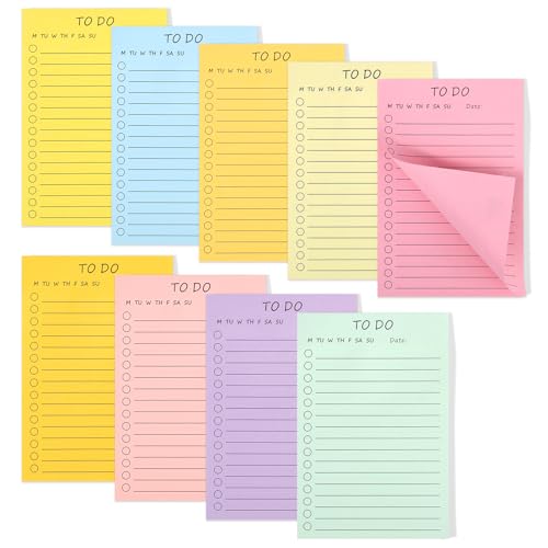 9 Farben Haftnotizen, 15 x 10 cm To Do Liste Notizzettel Selbstklebend 450 Blätter Linierte Sticky Notes Klebezettel Block für Schule Büro Zuhause 9 Farben Haftnotizen, 15 x 10 cm To Do Liste Notizzettel Selbstklebend 450 Blätter Linierte Sticky Notes Klebezettel Block für Schule Büro Zuhause von Thboxes