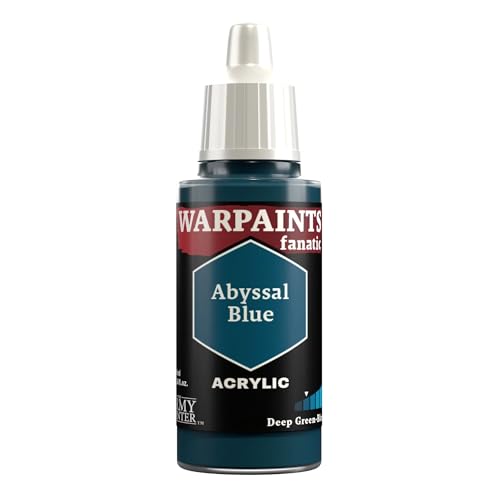 The Army Painter Blue Warpaints Fanatic Acrylfarben, 18 ml, Abgrundblau von The Army Painter