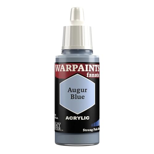 The Army Painter Blue Warpaints Fanatic Acrylfarben, 18 ml, Augur Blue von The Army Painter