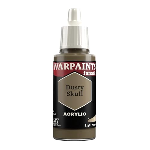 The Army Painter Browns & Neutrals Warpaints Fanatic 18 ml Acrylfarben (Dusty Skull) von The Army Painter