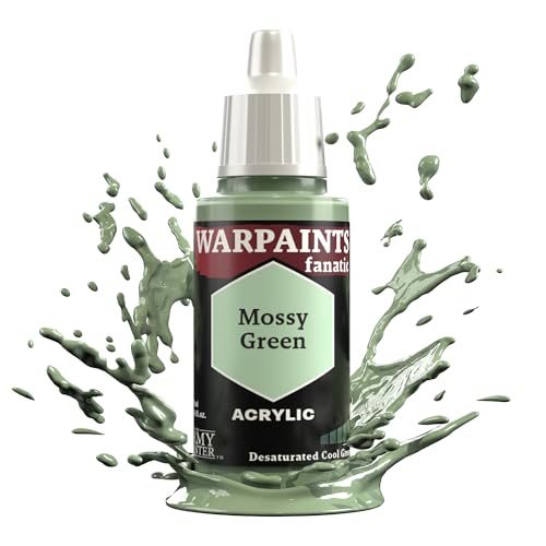 The Army Painter Greens Warpaints Fanatic Acrylfarben, 18 ml, Moosgrün The Army Painter Greens Warpaints Fanatic Acrylfarben, 18 ml, Moosgrün von The Army Painter