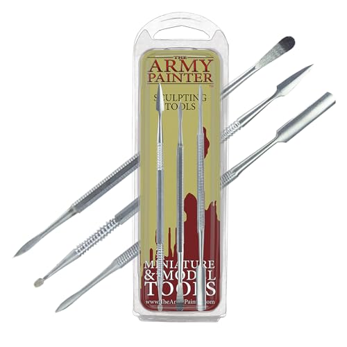The Army Painter TL5036 – Modellierwerkzeug | 3-teiliges Set | Edelstahlwerkzeuge für Kunststoff-, Harz- und Metallmodellierung | Perfekt für Tabletop Wargames und Miniaturmodellbau The Army Painter TL5036 – Modellierwerkzeug | 3-teiliges Set | Edelstahlwerkzeuge für Kunststoff-, Harz- und Metallmodellierung | Perfekt für Tabletop Wargames und Miniaturmodellbau von The Army Painter