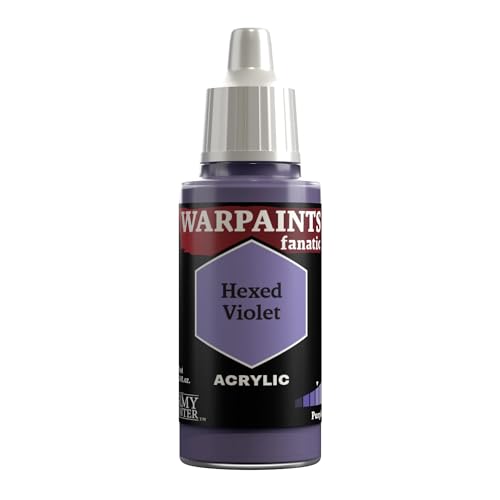 The Army Painter Pinks & Purples Warpaints Fanatic Acrylfarben, 18 ml, (Hexed Violett) von The Army Painter
