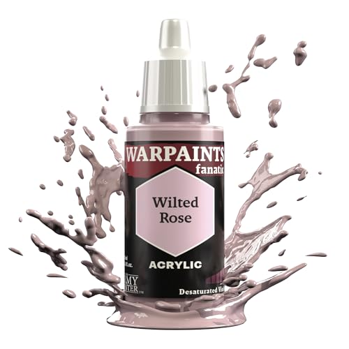 The Army Painter Pinks & Purples Warpaints Fanatic Acrylfarben, 18 ml (Wilted Rose) von The Army Painter