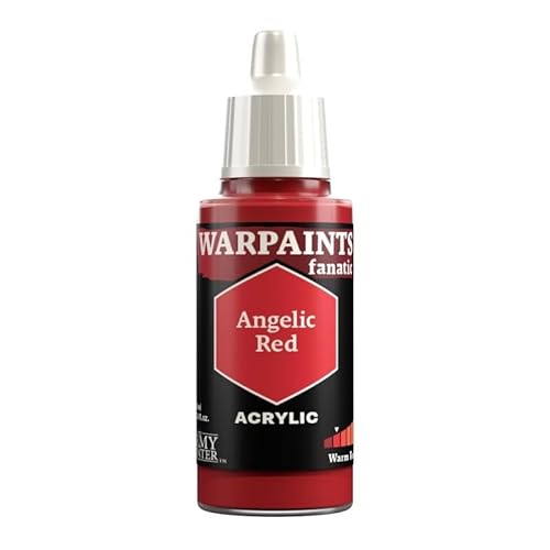 The Army Painter Reds Warpaints Fanatic Acrylfarben, 18 ml (Angelic Red) von The Army Painter