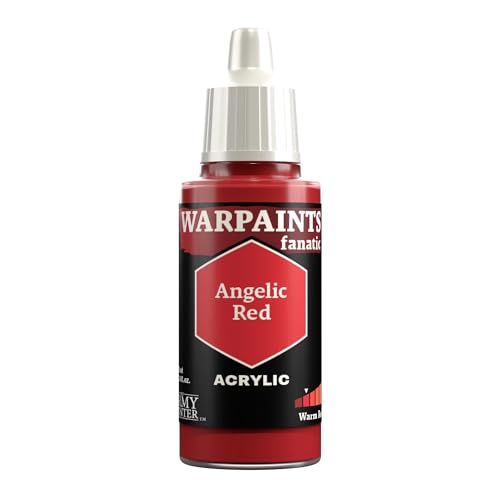 The Army Painter Reds Warpaints Fanatic Acrylfarben, 18 ml (Angelic Red) von The Army Painter