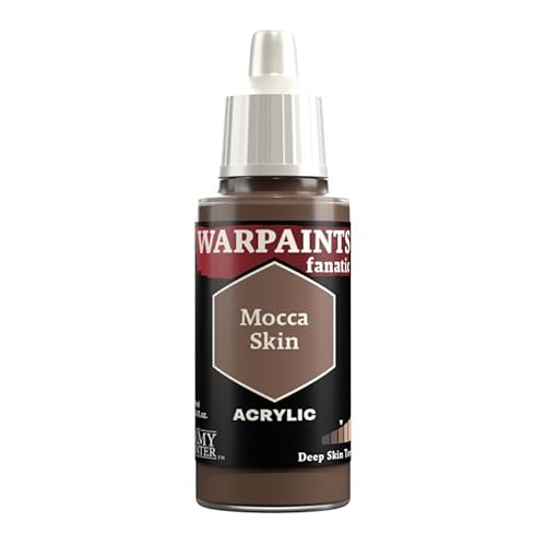 The Army Painter Skin Tones Warpaints Fanatic Acrylfarben, 18 ml (Mocca Skin) von The Army Painter