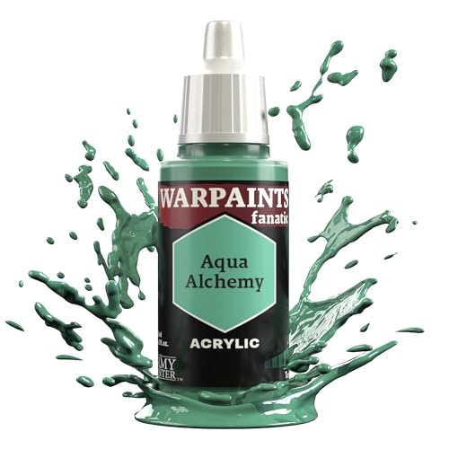 The Army Painter Teals & Turquoises Warpaints Fanatic Acrylfarben, 18 ml (Aqua Alchemy) von The Army Painter