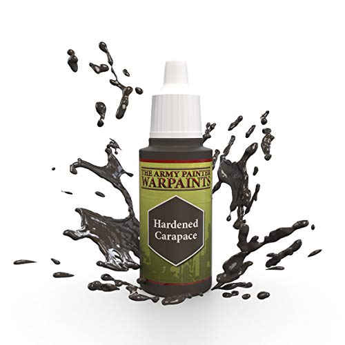 The Army Painter | Warpaint | Hardened Carapace | Hochpigmentierte Acrylfarbe auf Wasserbasis, geeignet für das Bemalen von Tabletop Miniaturen, Brettspielfiguren und Miniaturen zu RPGs Rollenspielen, WP1430 von The Army Painter