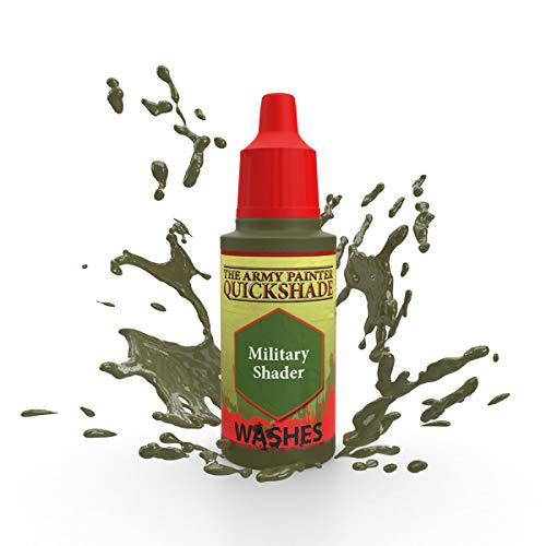 The Army Painter | Warpaint | Military Shader | Hochpigmentierte Acrylfarbe auf Wasserbasis, geeignet für das Bemalen von Tabletop Miniaturen, Brettspielfiguren und Miniaturen zu RPGs Rollenspielen, WP1471 The Army Painter | Warpaint | Military Shader | Hochpigmentierte Acrylfarbe auf Wasserbasis, geeignet für das Bemalen von Tabletop Miniaturen, Brettspielfiguren und Miniaturen zu RPGs Rollenspielen, WP1471 von The Army Painter