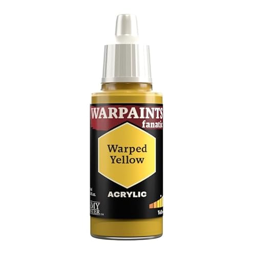The Army Painter Yellows & Oranges Warpaints Fanatic 18 ml Acrylfarben (Warped Yellow) von The Army Painter