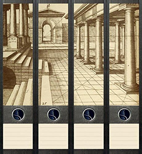 File Art AJ031 Design Etiketten Ordnerrückenschilder von The Art File
