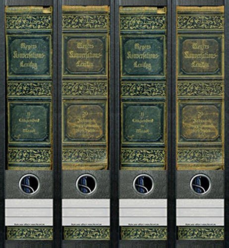 File Art AJ048 Design Etiketten Ordnerrückenschilder von The Art File