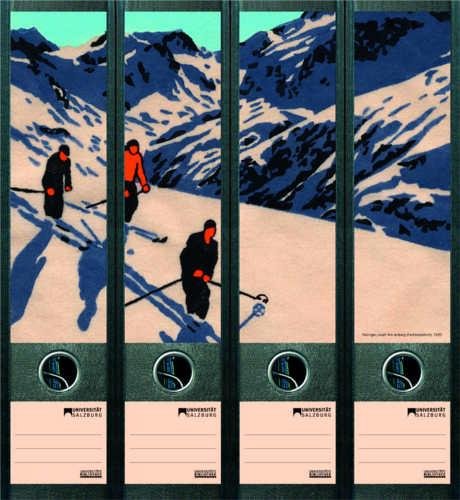 File Art AJUSB01 Design Etiketten Ordnerrückenschilder von The Art File