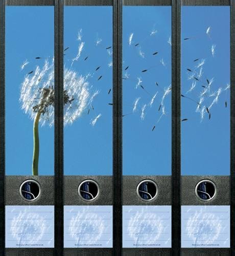Fileart Ordnerdekoration Pusteblume von The Art File
