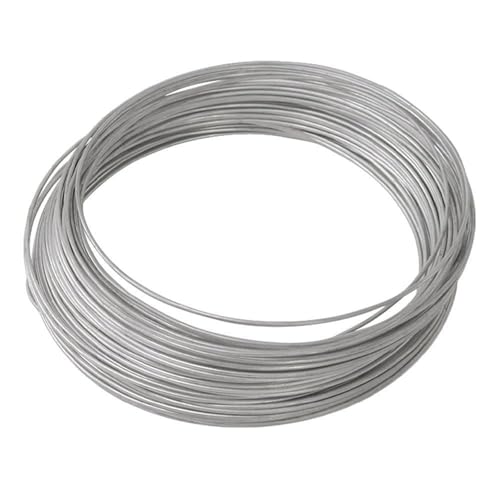 304 Edelstahldraht, 1,3 mm, 16 Gauge, 3 m, DIY-Handwerk, künstlerischer Draht für Schmuckherstellung, Bailing, Modellierung und Bonsai-Training, rostbeständiger und langlebiger Basteldraht in 304 Edelstahldraht, 1,3 mm, 16 Gauge, 3 m, DIY-Handwerk, künstlerischer Draht für Schmuckherstellung, Bailing, Modellierung und Bonsai-Training, rostbeständiger und langlebiger Basteldraht in von The Bead Shop