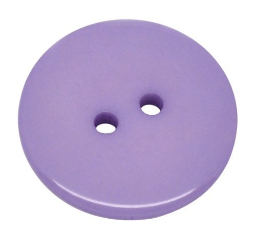 10 rund lila Harz 23 mm Knöpfe 2 Löcher für Nähen, Scrapbooking, Verzierungen, Handwerk, Schmuckherstellung, Shabby Chic, stricken, von The Bead and Button Box