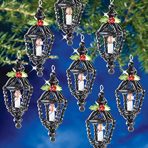 Beadery The Beaded Ornament Kit-Christmas Lantern, Makes 10 von The Beadery