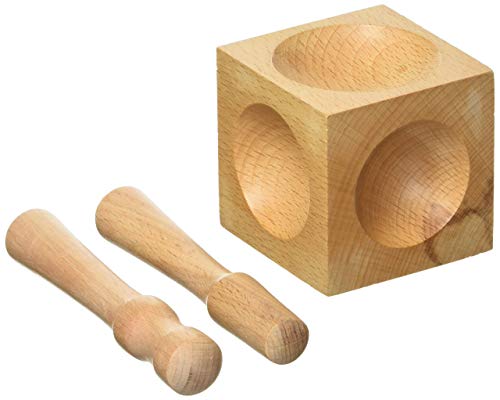 BeadSmith v-dmw01 Holz Doming Block 5,7 cm x 5,7 cm x 5,7 cm BeadSmith v-dmw01 Holz Doming Block 5,7 cm x 5,7 cm x 5,7 cm von The Beadsmith
