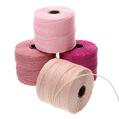 Beadsmith S-Lon Bead Cord, Size 18, Tulips Color Mix, 4 Colors 77 Yards Each Beadsmith S-Lon Bead Cord, Size 18, Tulips Color Mix, 4 Colors 77 Yards Each von The Beadsmith