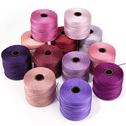 Beadsmith S-Lon Bead Cord TEX210 12/Pkg-Spring von The Beadsmith