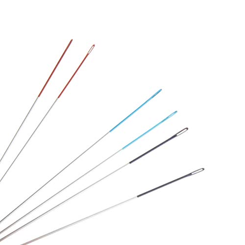 ColorEyes Beading Needles Assortment 6/pkg-Black #10, Blue #11, Red #12 von The Beadsmith