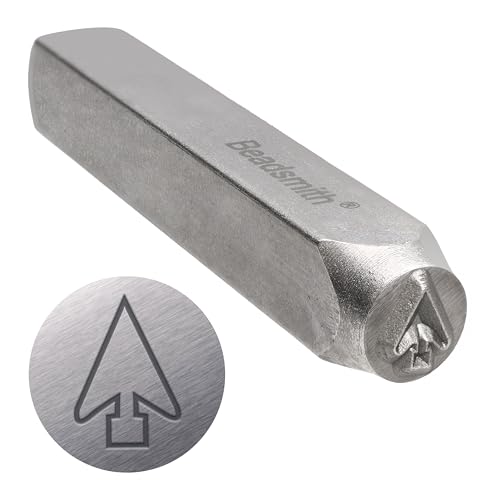 Metal Design Punch for Stamping 6mm Arrow Head by Beadsmith von The Beadsmith