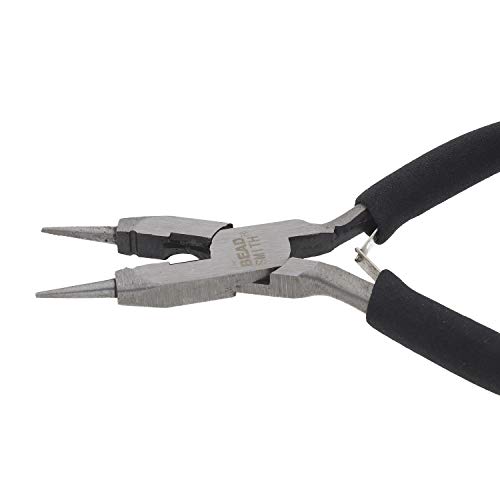 The Beadsmith 4-in-1-Multifunktionszange – Allzweck-Schmuckherstellungswerkzeug mit gepolstertem Griff, 12,7 cm, Schleifen kreieren, Draht schneiden und glätten, Biegeringe schließen The Beadsmith 4-in-1-Multifunktionszange – Allzweck-Schmuckherstellungswerkzeug mit gepolstertem Griff, 12,7 cm, Schleifen kreieren, Draht schneiden und glätten, Biegeringe schließen von The Beadsmith