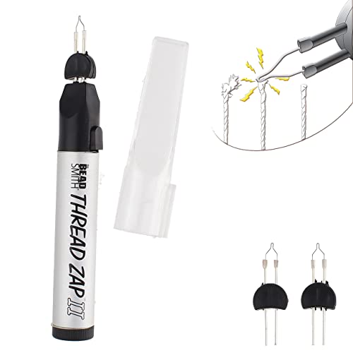 The Beadsmith Fadenzapfen – 13,3 cm Fadenbrenner – plus 2 Ersatzspitzen im Lieferumfang enthalten – Trimmen, Brennen und Schmelzen von Fäden mit einer Berührung, ideal zum Fertigstellen von The Beadsmith Fadenzapfen – 13,3 cm Fadenbrenner – plus 2 Ersatzspitzen im Lieferumfang enthalten – Trimmen, Brennen und Schmelzen von Fäden mit einer Berührung, ideal zum Fertigstellen von von The Beadsmith