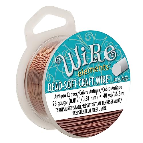 The Beadsmith Jewelry Making Wire 0,32 mm, 28 Gauge, 40 Fuß Spool The Beadsmith Jewelry Making Wire 0,32 mm, 28 Gauge, 40 Fuß Spool von The Beadsmith