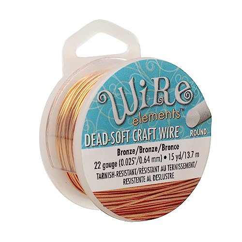 The Beadsmith Jewelry Making Wire 0,64 mm, 22 Gauge, 15 Yard Spool von The Beadsmith
