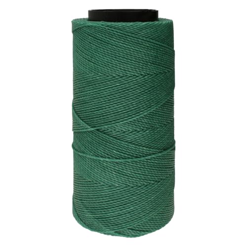 The Beadsmith Knot It gewachste Polyesterschnur, 1 mm Durchmesser, 144 m Spule (143,9 m) (Blaugrün) von The Beadsmith