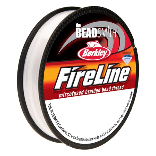 The Beadsmith Kristall geflochten Aufreihmaterialfaden, 46-m-lang von Fireline The Beadsmith Kristall geflochten Aufreihmaterialfaden, 46-m-lang von Fireline von The Beadsmith